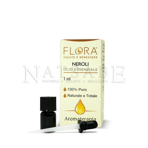 Flora - Olio essenziale di neroli puro - 1ml | Oli essenziali puri |  Erboristeria Natsabe: vendita online | erbe officinali, tisane, integratori