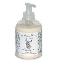 Donkey Milk - Liquid soap for hands, face and body - 300 ml