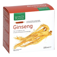 Organic Ginseng - 15 vials 15 ml each