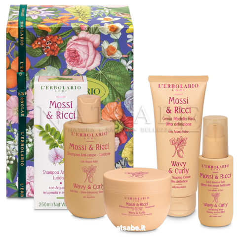 Erbolario - Wavy and Curly - Complete Disciplining Treatment  | Masks and balms | Erboristeria Natsabe: online selling