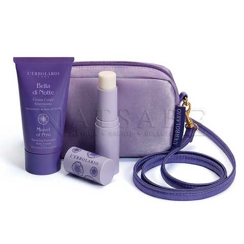 Erbolario - Bella di Notte - Beauty Bag Serata Scintillante | Confezioni Regalo Erbolario |  Erboristeria Natsabe: vendita online | erbe officinali, tisane, integratori