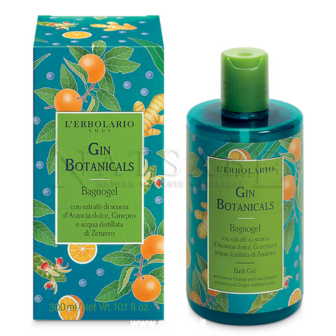 Erbolario - Gin Botanicals - Shower Gel - 300 ml | Bath foam and Shower Gel | Erboristeria Natsabe: online selling