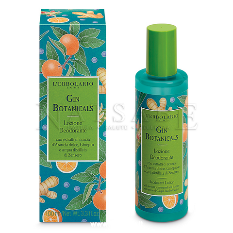 Erbolario - Gin Botanicals - Deodorant Lotion - 100 ml | Deodorants | Erboristeria Natsabe: online selling