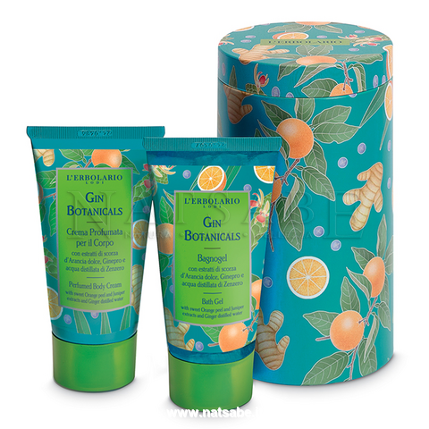 Erbolario - Gin Botanicals - Beauty Box Orange | Erbolario Gift Boxes | Erboristeria Natsabe: online selling