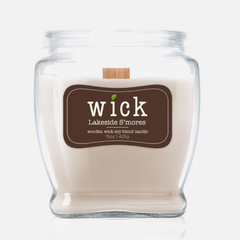 Candela Profumata con stoppino in legno - Lakeside S'mores - 425g
