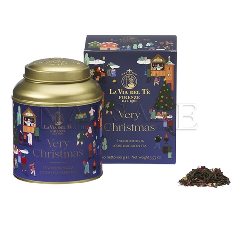 Snak - La Via del Tè - Te' di Natale Very Christmas - lattina da 100g | Confezioni Regalo |  Erboristeria Natsabe: vendita online | erbe officinali, tisane, integratori