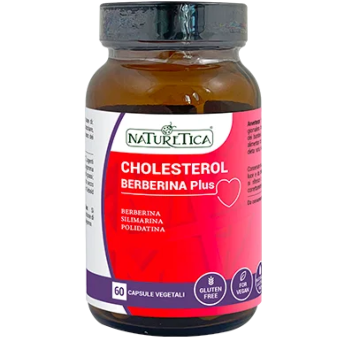 Cholesterol Berberina Plus - 60 capsule da 646 mg