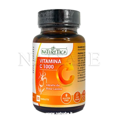 Naturetica - Vitamina C 1000 - 30 tavolette da 1800 mg | Vitamins and Minerals | Erboristeria Natsabe: online selling