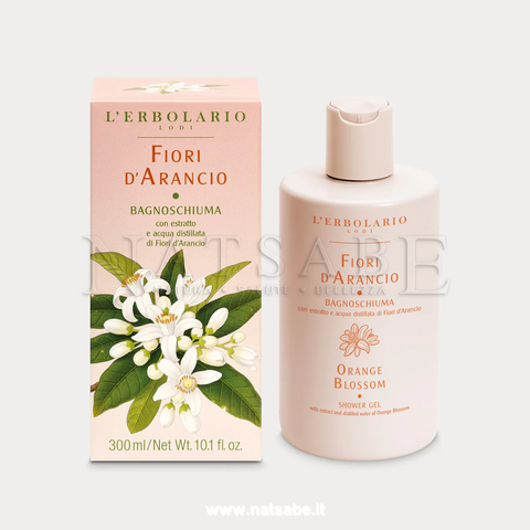 Erbolario - Orange Blossom - Shower Gel - 300 ml | Bath foam and Shower Gel | Erboristeria Natsabe: online selling