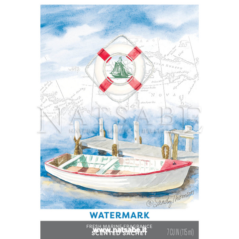 Greenleaf - The Willowbrook - Watermark - Scented sachet | Wardrobe Fragrances | Erboristeria Natsabe: online selling
