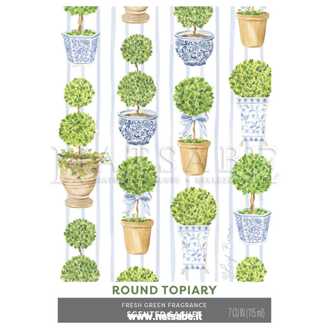 Greenleaf - The Willowbrook - Round Topiary - Scented Sachet | Wardrobe Fragrances | Erboristeria Natsabe: online selling