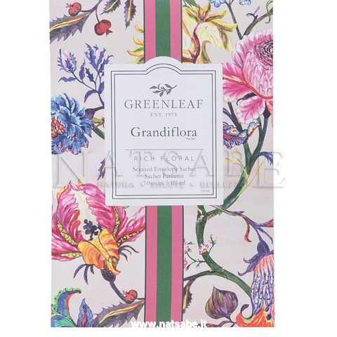 Greenleaf - The Willowbrook - Grandiflora - Scented Sachet | Wardrobe Fragrances | Erboristeria Natsabe: online selling