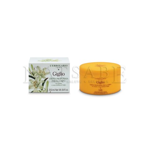 Erbolario - Lily - Perfumed Body Cream - 250 ml | Body Lotion | Erboristeria Natsabe: online selling