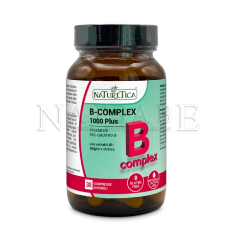 Naturetica - B Complex 1000 plus - 30 tablets | Vitamins and Minerals | Erboristeria Natsabe: online selling