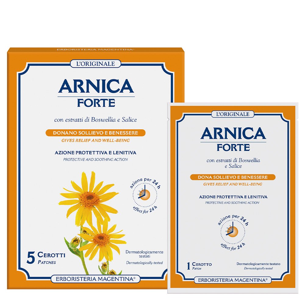 Arnica Forte - Cerotti ad azione protettiva e lenitiva - 5 pz